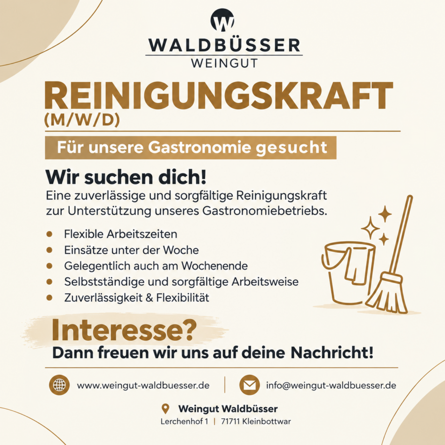 Reinigungskraft